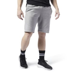 Reebok Training Essentials Twill Kurze Hose Herren - Grau - DE 239-JDI